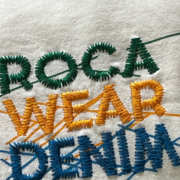 Vintage Roca Wear Denim Co size 6X - Picture 2 of 16